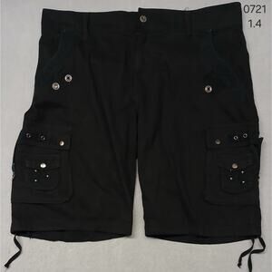Repair New York City (44) Men's Black Cargo Khaki Shorts